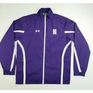 Under Armour Medium Northwestern University Wildcats Long Sleeve Track Jacket